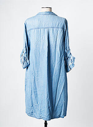 Rochie midi mâneci 3/4 mâneci 3/4 albastru CECIL femeie