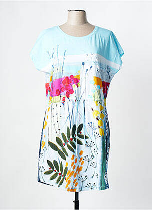 Rochie scurtă albastru DOLCEZZA femeie