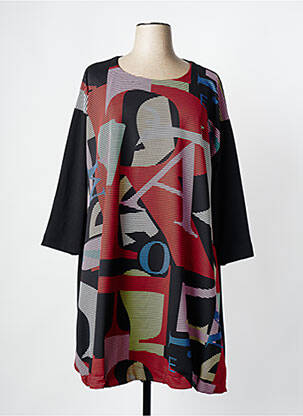 Rochie midi negru FRANCK ANNA femeie