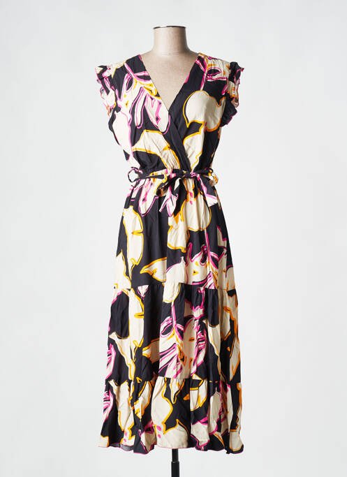 Rochie midi negru SCORZZO femeie