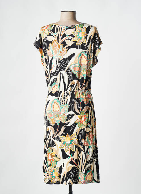 Rochie midi negru GEISHA femeie