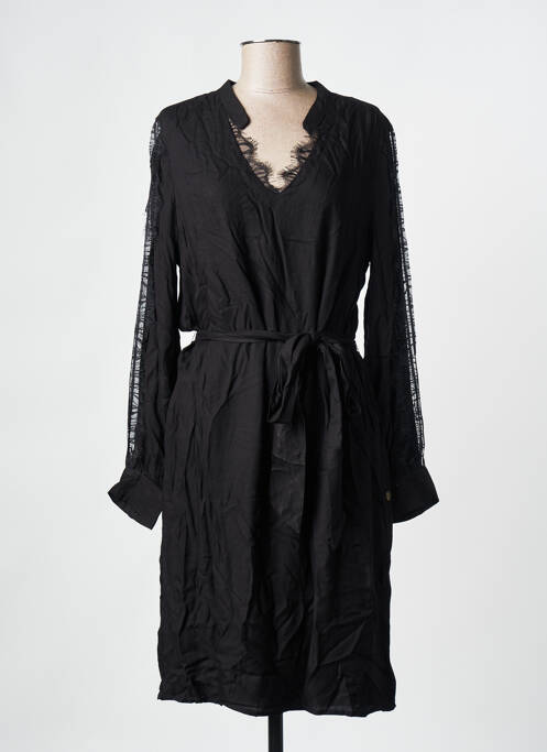 Rochie midi negru FREEMAN T.PORTER femeie