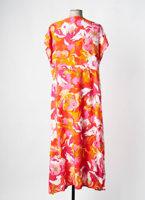 Rochie lungă portocaliu C'EST BEAU LA VIE femeie