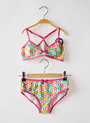 Set lenjerie roz POMM'POIRE fată