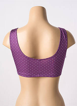 Sutien fără armatură sutiene violet BLANCHEPORTE femeie