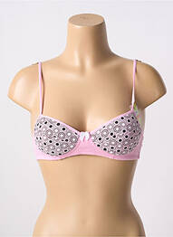 Sutien top sutien modelat top sutien modelat roz INTIMEA femeie