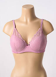 Sutien top sutien modelat top sutien modelat roz SASSA femme
