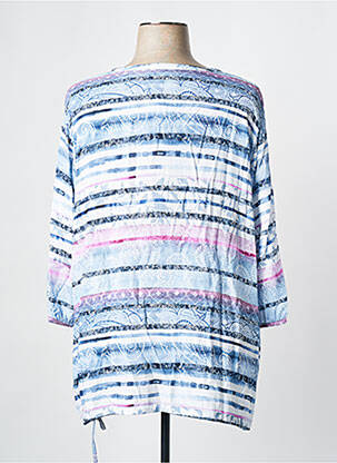 Tricou mâneci 3/4 mâneci 3/4 albastru THOMAS RABE femeie