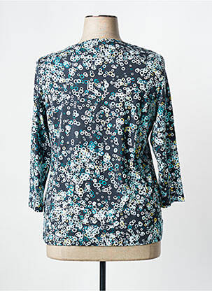 Tricou mâneci 3/4 mâneci 3/4 albastru RABE femeie