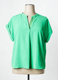Bluză mâneci scurte mâneci scurte verde TINTA STYLE femme