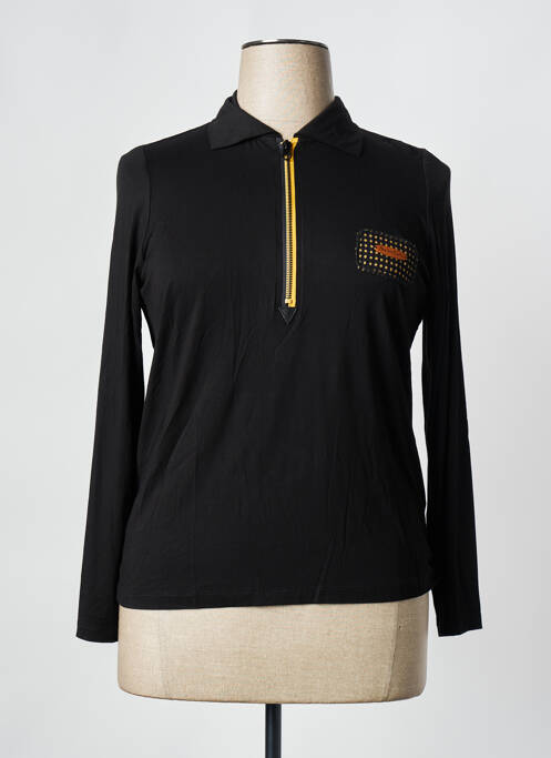 Polo negru POUPÉE CHIC BY MERCEDES DE MIGUEL femeie