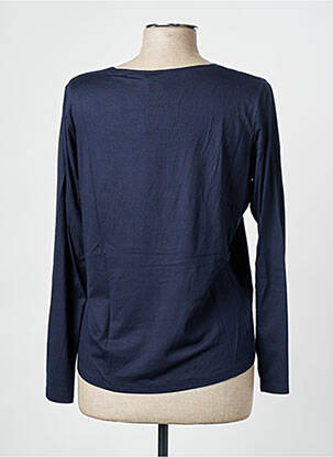 Tricou mâneci 3/4 mâneci 3/4 albastru FRANK WALDER femeie