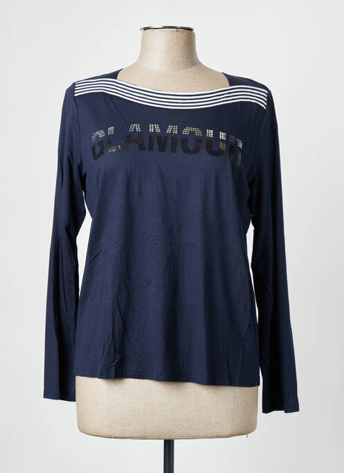 Tricou albastru FRANK WALDER femeie