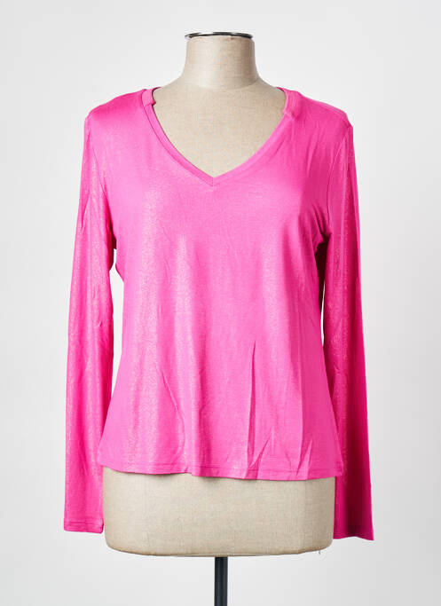 Tricou roz EVA KAYAN femeie