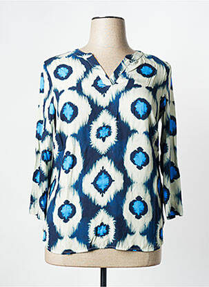 Bluză albastru SIGNE NATURE femeie