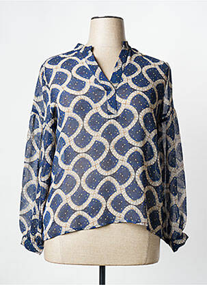 Bluză albastru ANDAM femeie