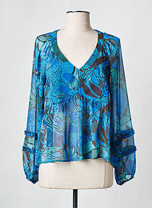 Bluză albastru EVA KAYAN femeie