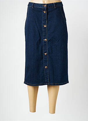 Fustă midi albastru CREAM femeie