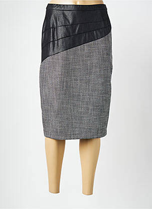 Fustă midi gri FRANCE RIVOIRE femeie