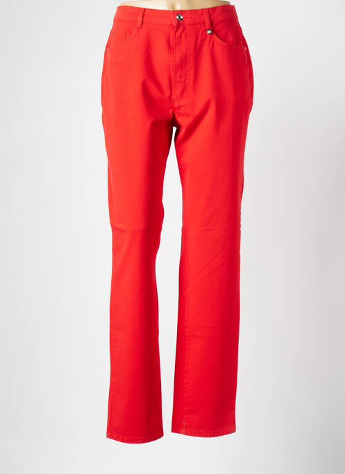 Blugi cu croială slim portocaliu BRUNO SAINT HILAIRE femeie