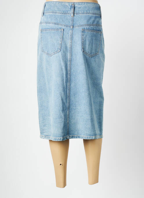 Fustă midi albastru C'EST BEAU LA VIE femeie