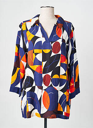 Bluză albastru CHRISTINE LAURE femeie