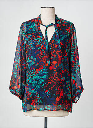 Bluză albastru CHRISTINE LAURE femeie