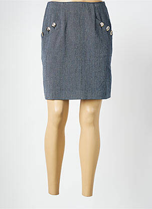 Fustă scurtă gri EVA KAYAN femeie