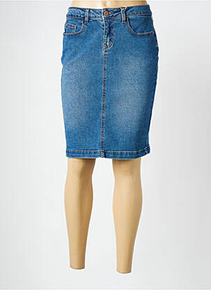 Fustă midi albastru CREAM femeie