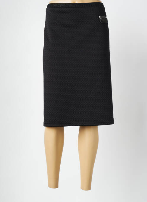 Fustă midi negru CHRISTINE LAURE femeie