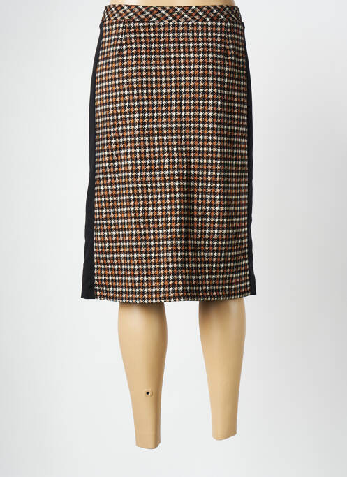 Fustă midi maro FRANCE RIVOIRE femeie