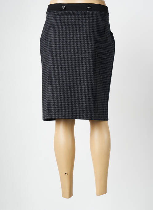 Fustă midi negru EAST DRIVE femeie