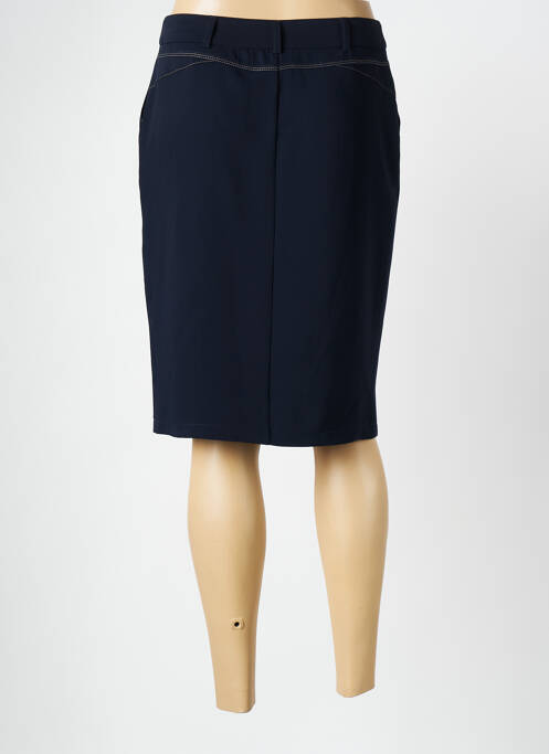 Fustă midi albastru CHRISTINE LAURE femeie