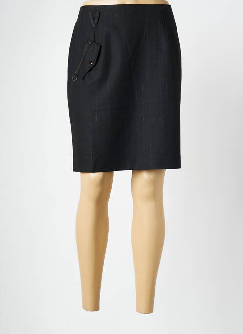 Fustă midi negru EVA KAYAN femeie