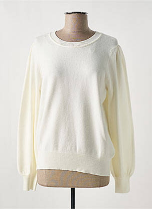 Pulover bej K-DESIGN femeie