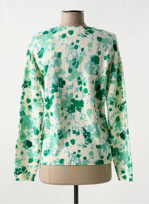 Pulover elasticitate mâneci lungi verde C'EST BEAU LA VIE femeie