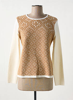 Pulover bej I.ODENA femeie