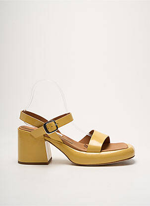 Sandale/Pantofi decupați galben MIISTA femeie