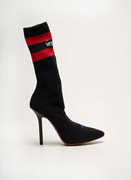 Botine/ghete vârf ascuțit toc înalt de 10cm și mai mult negru VETEMENTS femeie