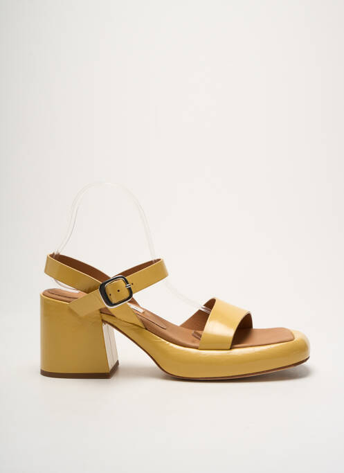 Sandale/Pantofi decupați galben MIISTA femeie