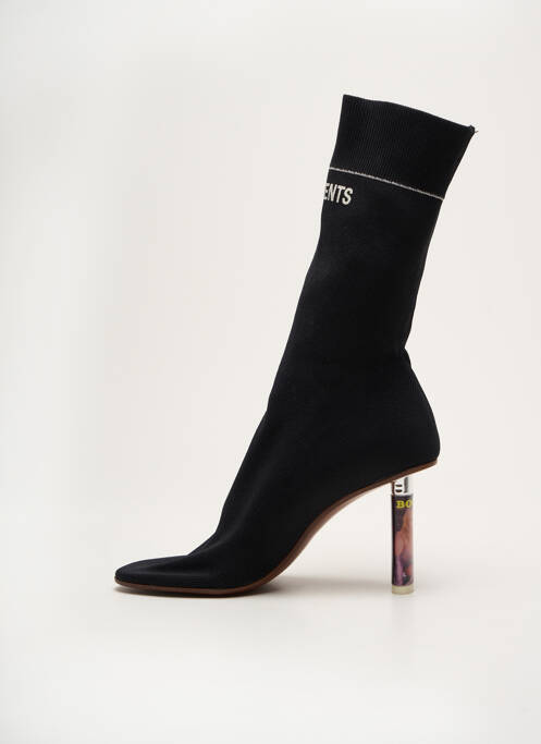 Botine/Ghete negru VETEMENTS femeie