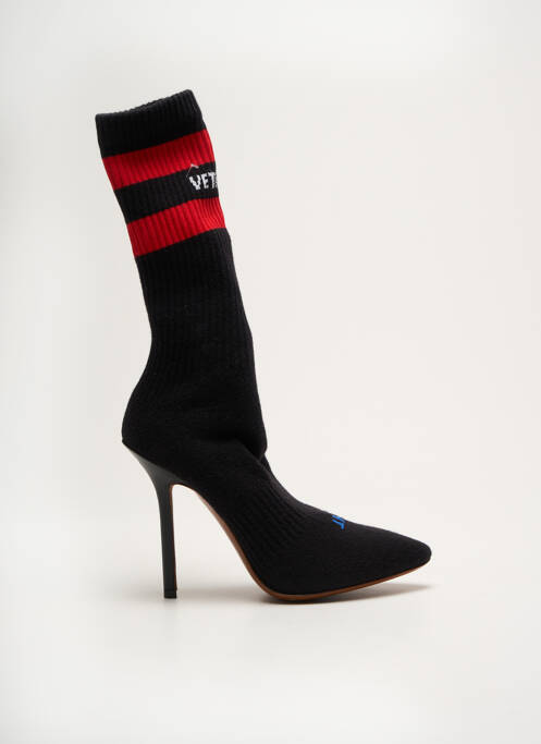 Botine/Ghete negru VETEMENTS femeie