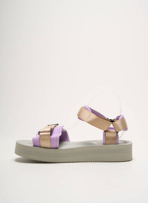 Sandale/Pantofi decupați violet SUICOKE bărbat