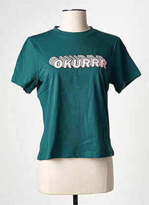 Tricou verde STIEN EDLUND femeie