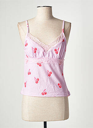 Top roz SKINNY DIP femeie