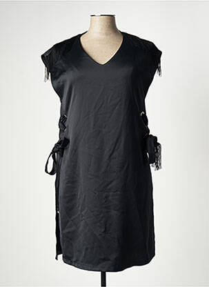 Rochie scurtă mâneci scurte mâneci scurte negru ASTRID BLACK LABEL femeie