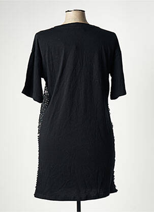 Rochie scurtă mâneci 3/4 mâneci 3/4 negru NOISY MAY femeie
