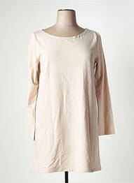 Rochie scurtă mâneci 3/4 mâneci 3/4 bej SAPPH femme