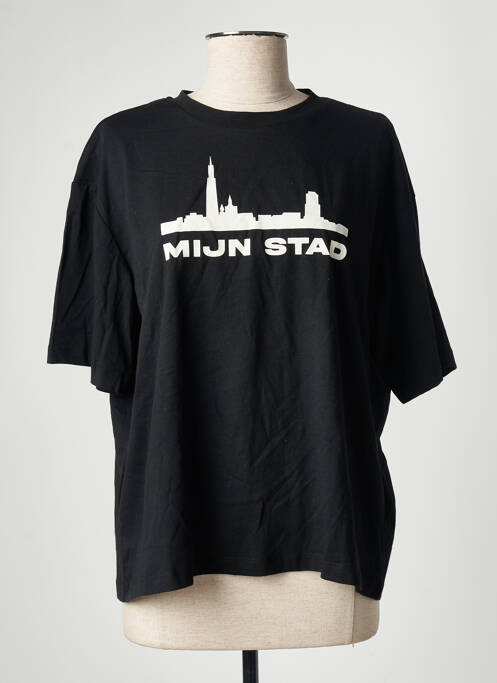 Tricou negru TOURIST LEMC femeie