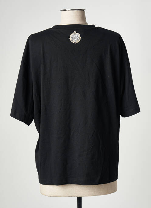 Tricou negru TOURIST LEMC femeie